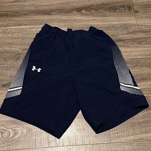 Under Armour Men's Dark Blue Athletic Shorts